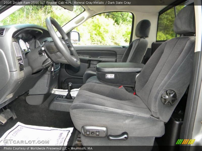  2005 Ram 2500 SLT Regular Cab 4x4 Dark Slate Gray Interior