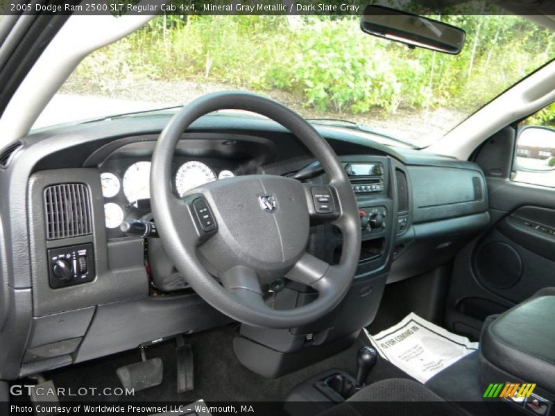 Dark Slate Gray Interior - 2005 Ram 2500 SLT Regular Cab 4x4 