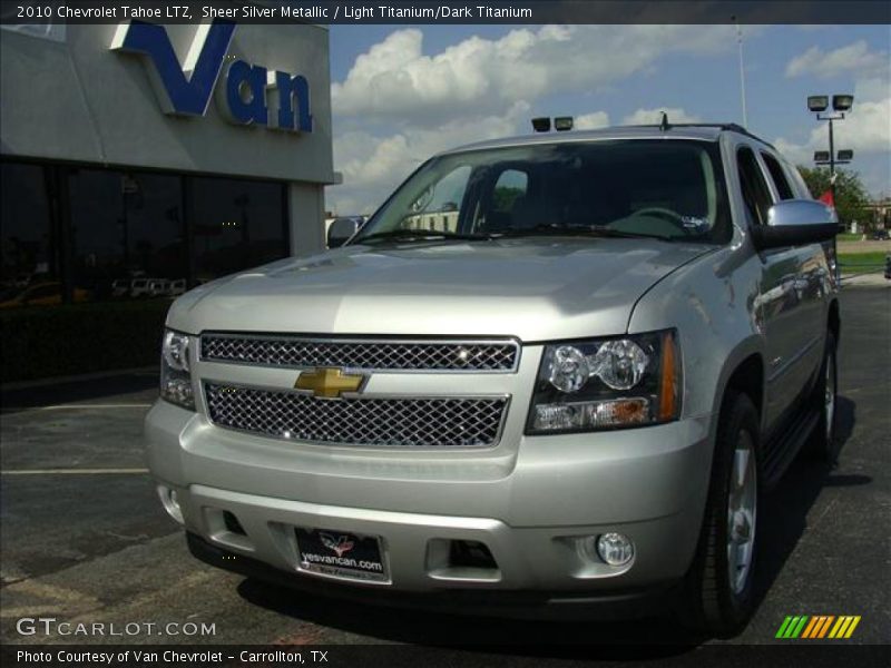 Sheer Silver Metallic / Light Titanium/Dark Titanium 2010 Chevrolet Tahoe LTZ