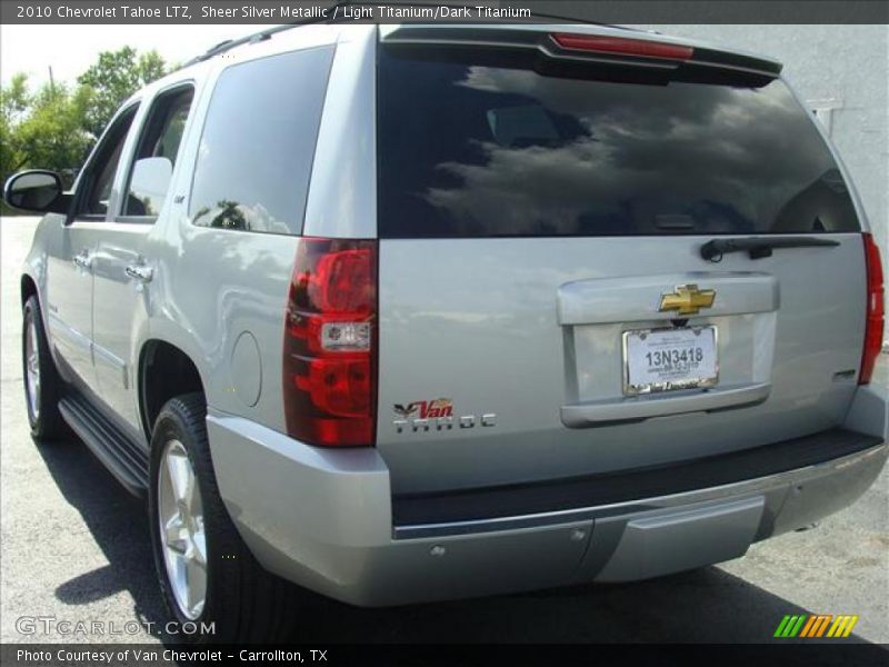 Sheer Silver Metallic / Light Titanium/Dark Titanium 2010 Chevrolet Tahoe LTZ