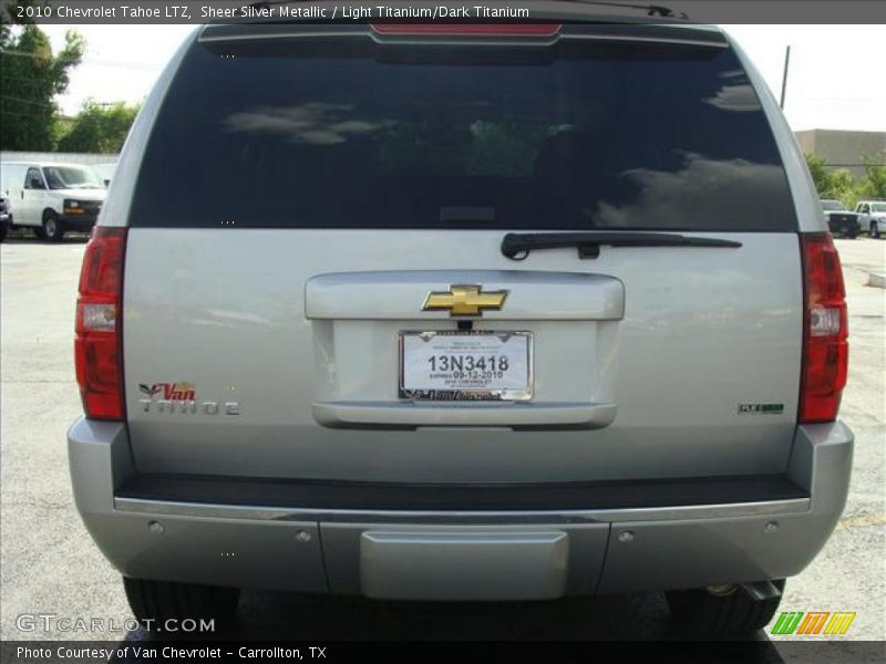 Sheer Silver Metallic / Light Titanium/Dark Titanium 2010 Chevrolet Tahoe LTZ