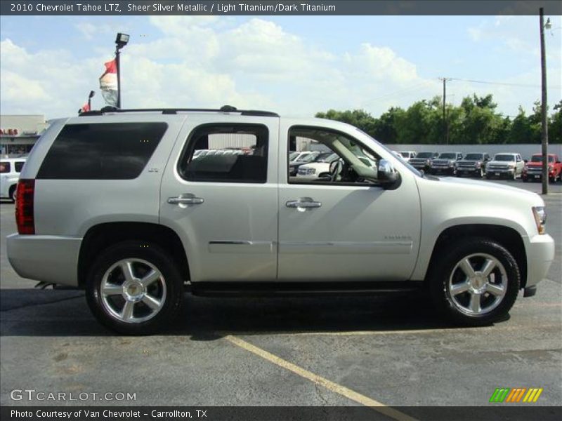 Sheer Silver Metallic / Light Titanium/Dark Titanium 2010 Chevrolet Tahoe LTZ