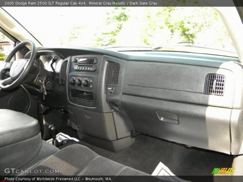 Mineral Gray Metallic / Dark Slate Gray 2005 Dodge Ram 2500 SLT Regular Cab 4x4