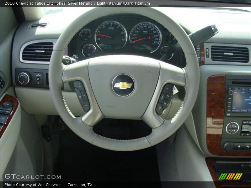 Sheer Silver Metallic / Light Titanium/Dark Titanium 2010 Chevrolet Tahoe LTZ