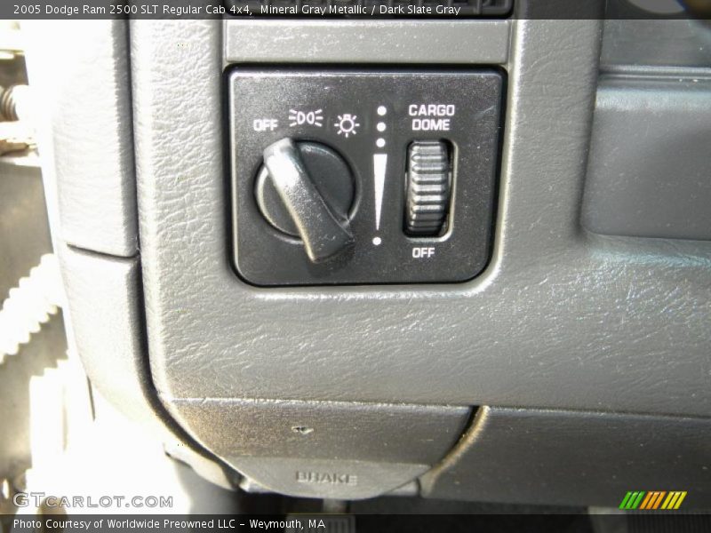 Mineral Gray Metallic / Dark Slate Gray 2005 Dodge Ram 2500 SLT Regular Cab 4x4