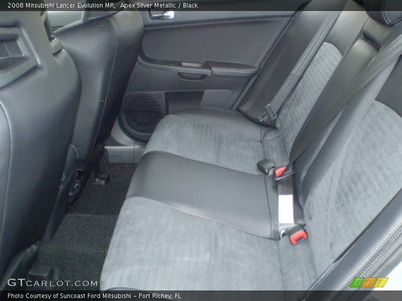 Apex Silver Metallic / Black 2008 Mitsubishi Lancer Evolution MR
