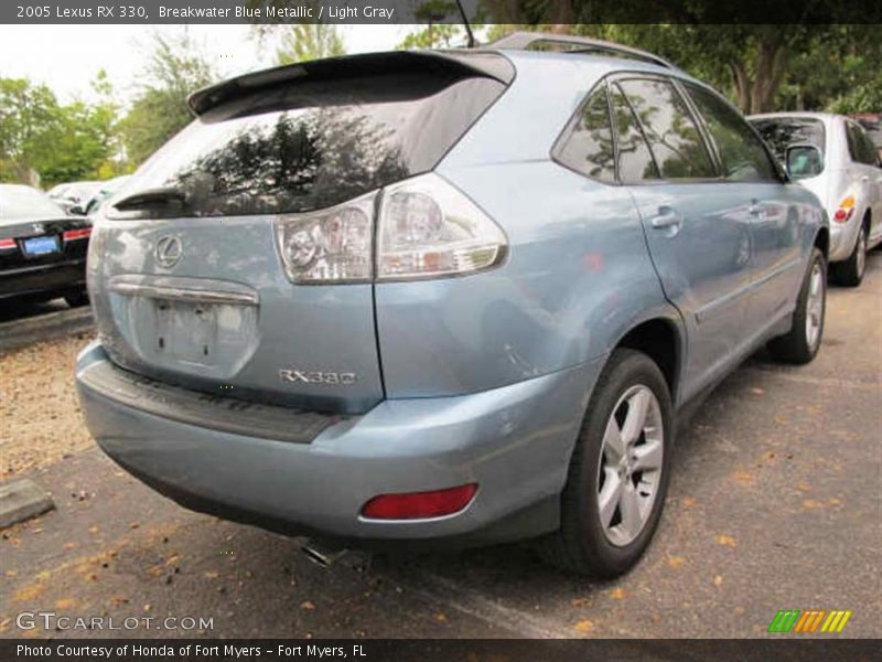 Breakwater Blue Metallic / Light Gray 2005 Lexus RX 330