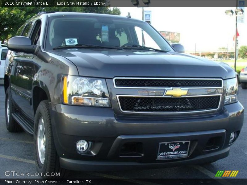 Taupe Gray Metallic / Ebony 2010 Chevrolet Tahoe LT
