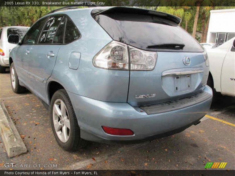 Breakwater Blue Metallic / Light Gray 2005 Lexus RX 330