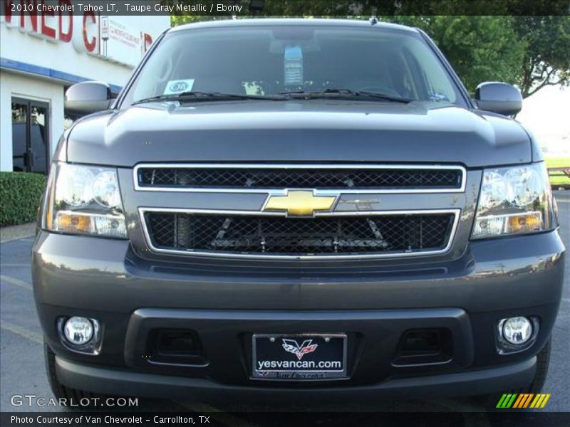 Taupe Gray Metallic / Ebony 2010 Chevrolet Tahoe LT