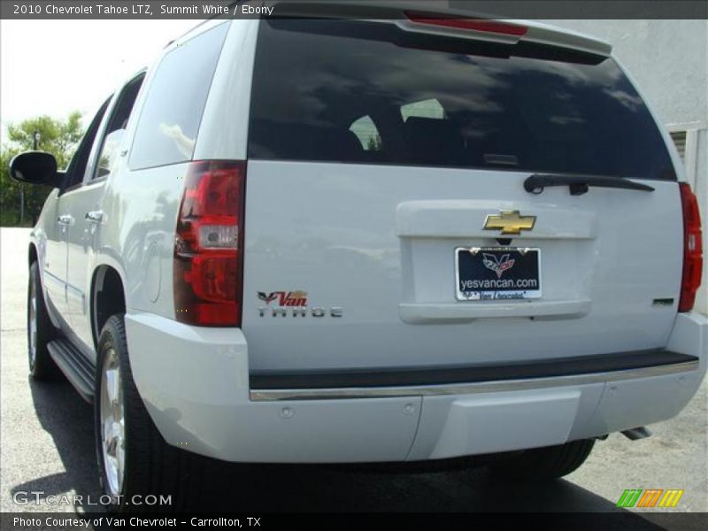 Summit White / Ebony 2010 Chevrolet Tahoe LTZ