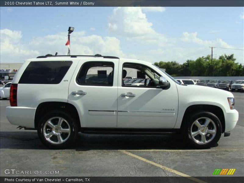 Summit White / Ebony 2010 Chevrolet Tahoe LTZ
