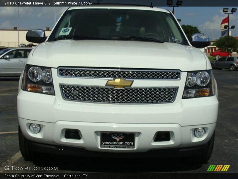 Summit White / Ebony 2010 Chevrolet Tahoe LTZ