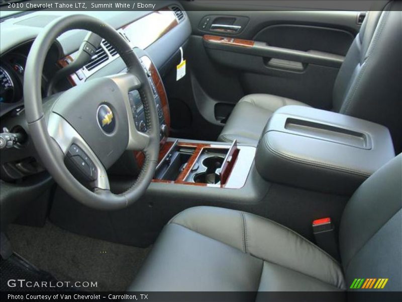 Summit White / Ebony 2010 Chevrolet Tahoe LTZ