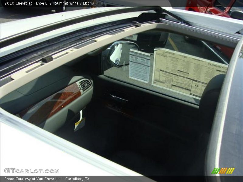 Summit White / Ebony 2010 Chevrolet Tahoe LTZ