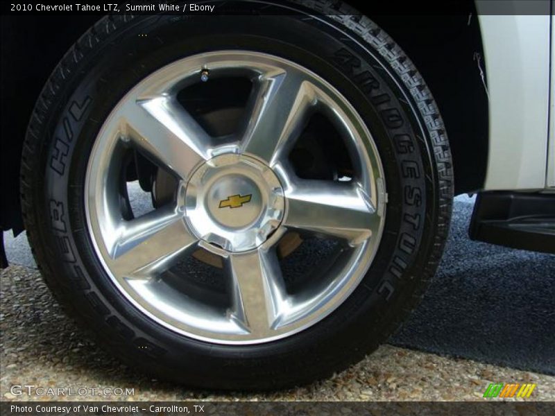 Summit White / Ebony 2010 Chevrolet Tahoe LTZ