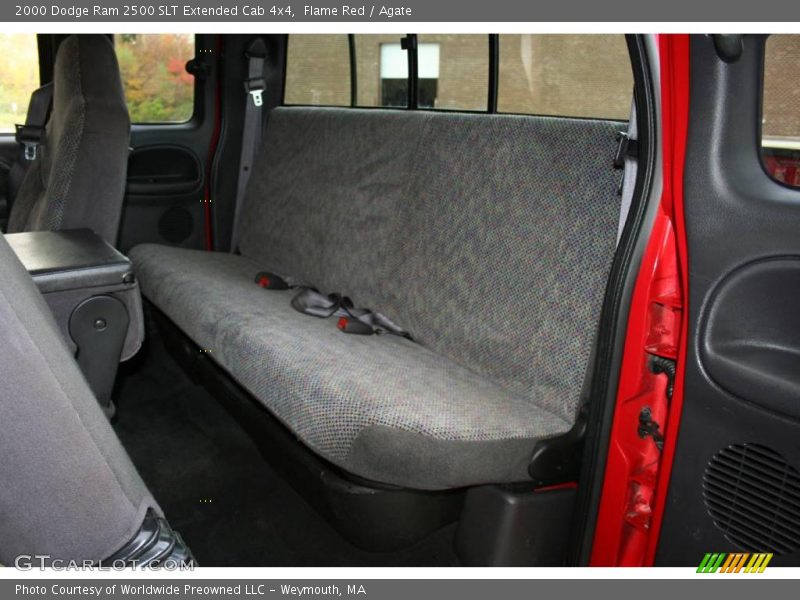 Flame Red / Agate 2000 Dodge Ram 2500 SLT Extended Cab 4x4