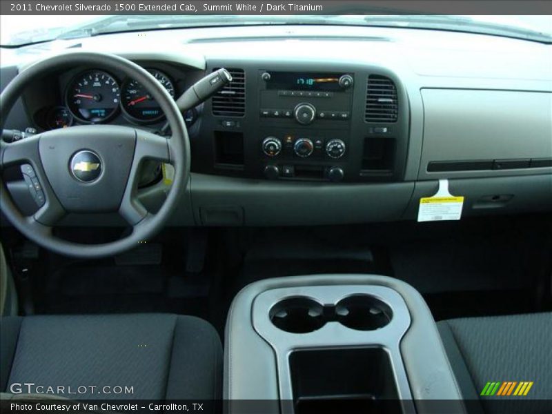 Dashboard of 2011 Silverado 1500 Extended Cab