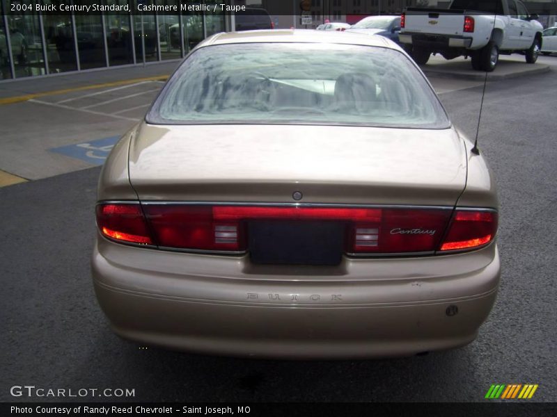 Cashmere Metallic / Taupe 2004 Buick Century Standard