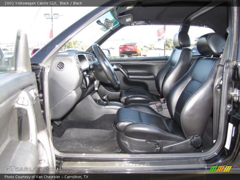  2001 Cabrio GLX Black Interior