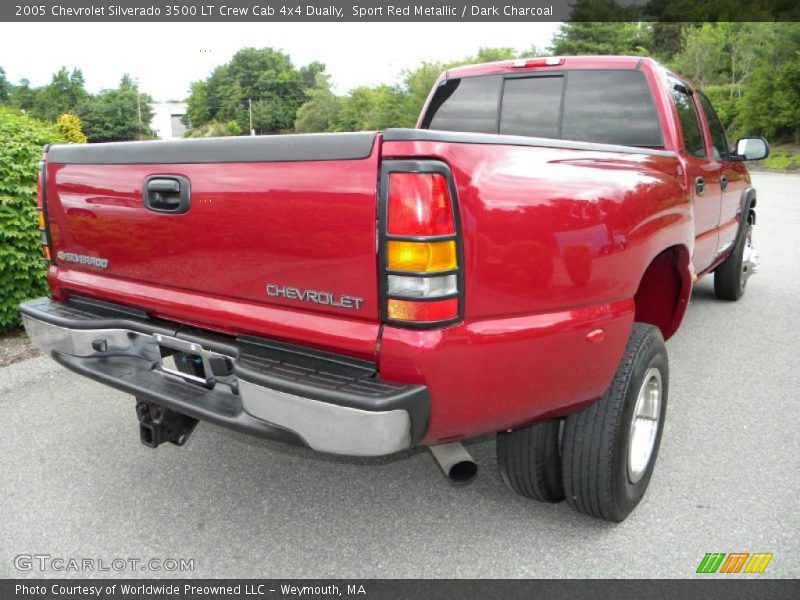  2005 Silverado 3500 LT Crew Cab 4x4 Dually Sport Red Metallic