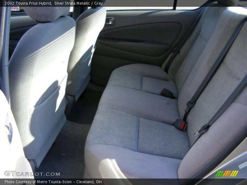 Silver Strata Metallic / Gray 2002 Toyota Prius Hybrid