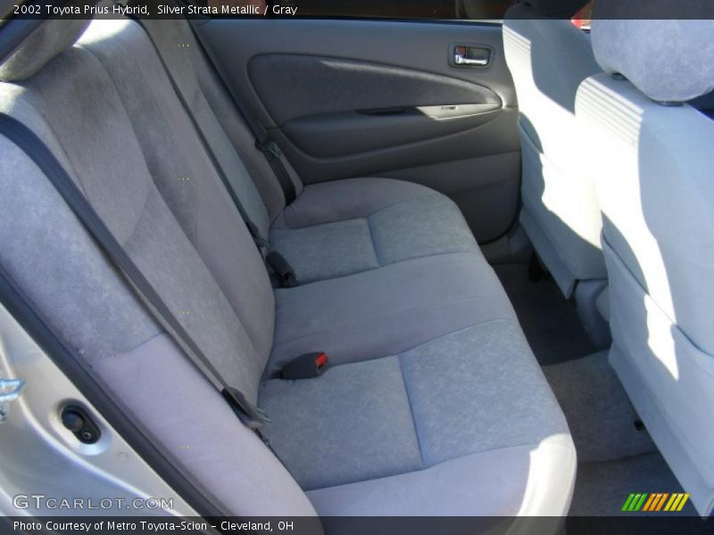 Silver Strata Metallic / Gray 2002 Toyota Prius Hybrid