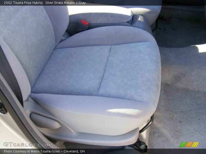 Silver Strata Metallic / Gray 2002 Toyota Prius Hybrid