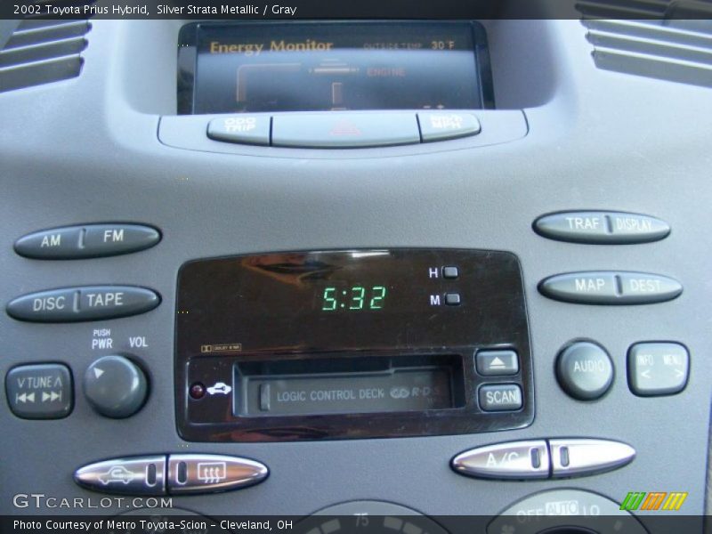 Controls of 2002 Prius Hybrid