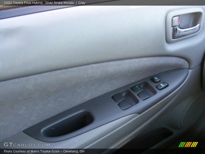 Silver Strata Metallic / Gray 2002 Toyota Prius Hybrid