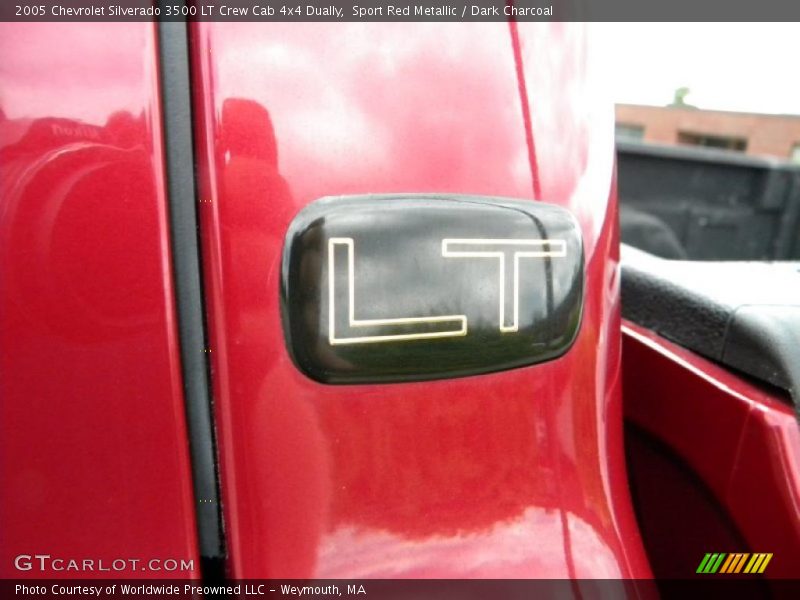 Sport Red Metallic / Dark Charcoal 2005 Chevrolet Silverado 3500 LT Crew Cab 4x4 Dually