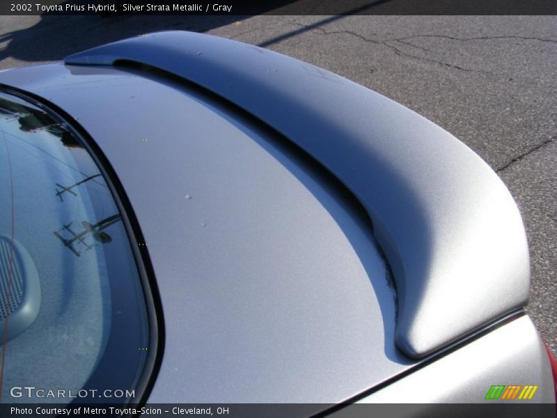 Silver Strata Metallic / Gray 2002 Toyota Prius Hybrid