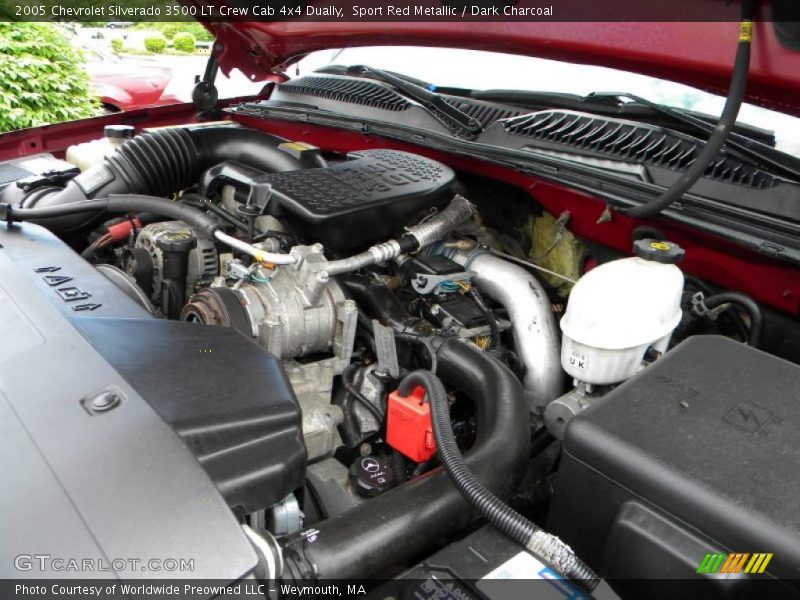  2005 Silverado 3500 LT Crew Cab 4x4 Dually Engine - 6.6 Liter OHV 32-Valve Duramax Turbo Diesel V8