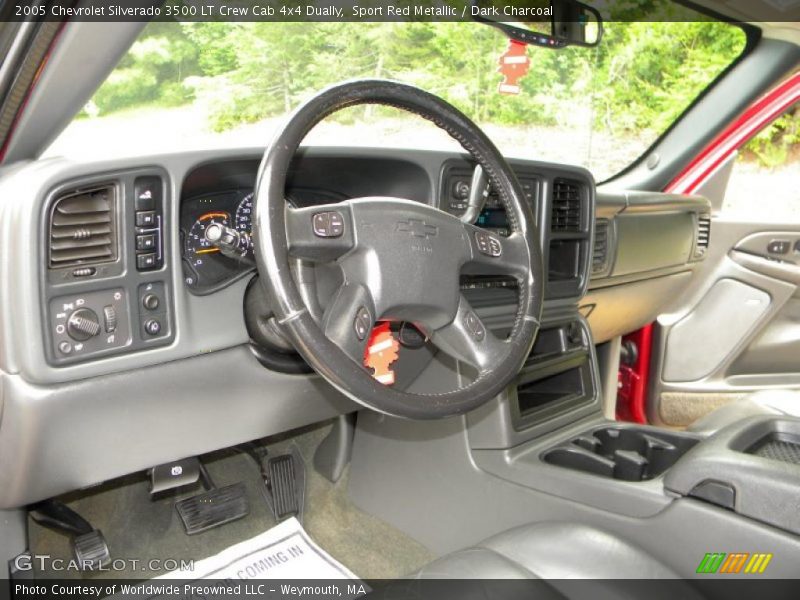 Dashboard of 2005 Silverado 3500 LT Crew Cab 4x4 Dually