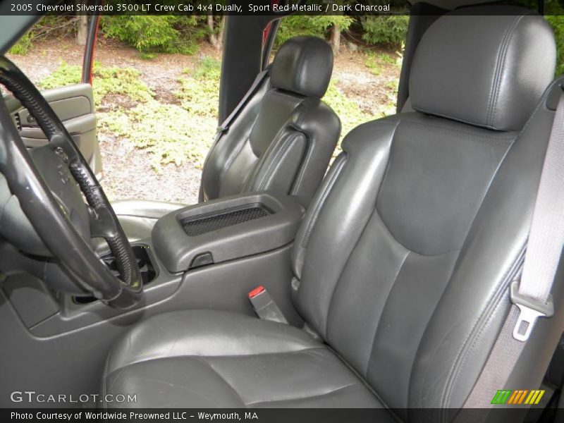 Sport Red Metallic / Dark Charcoal 2005 Chevrolet Silverado 3500 LT Crew Cab 4x4 Dually