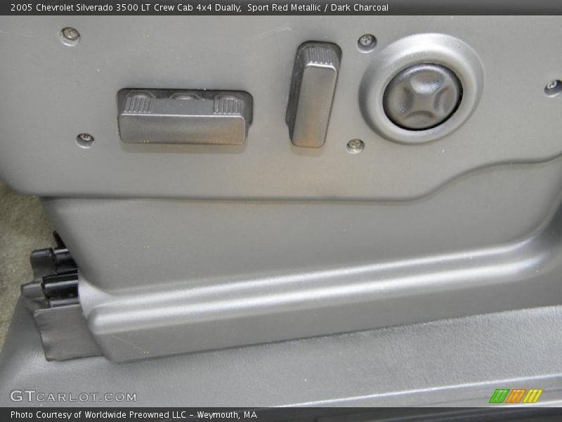Sport Red Metallic / Dark Charcoal 2005 Chevrolet Silverado 3500 LT Crew Cab 4x4 Dually