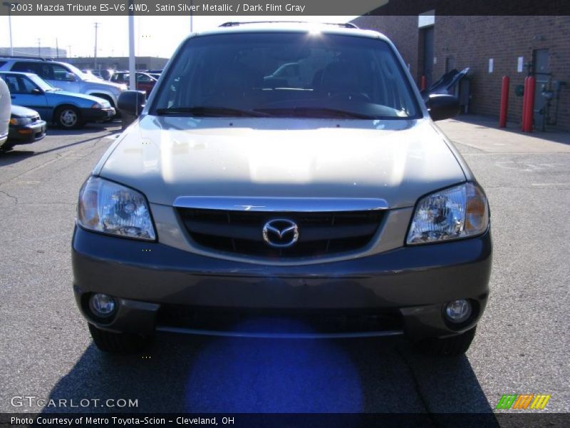 Satin Silver Metallic / Dark Flint Gray 2003 Mazda Tribute ES-V6 4WD