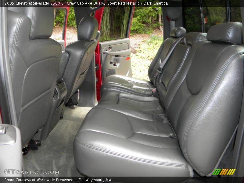Sport Red Metallic / Dark Charcoal 2005 Chevrolet Silverado 3500 LT Crew Cab 4x4 Dually
