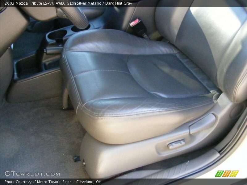 Satin Silver Metallic / Dark Flint Gray 2003 Mazda Tribute ES-V6 4WD