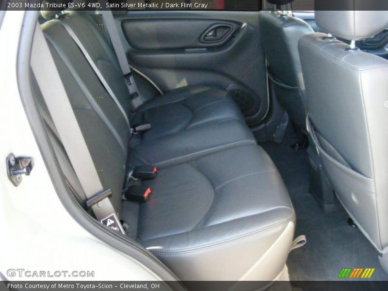 Satin Silver Metallic / Dark Flint Gray 2003 Mazda Tribute ES-V6 4WD