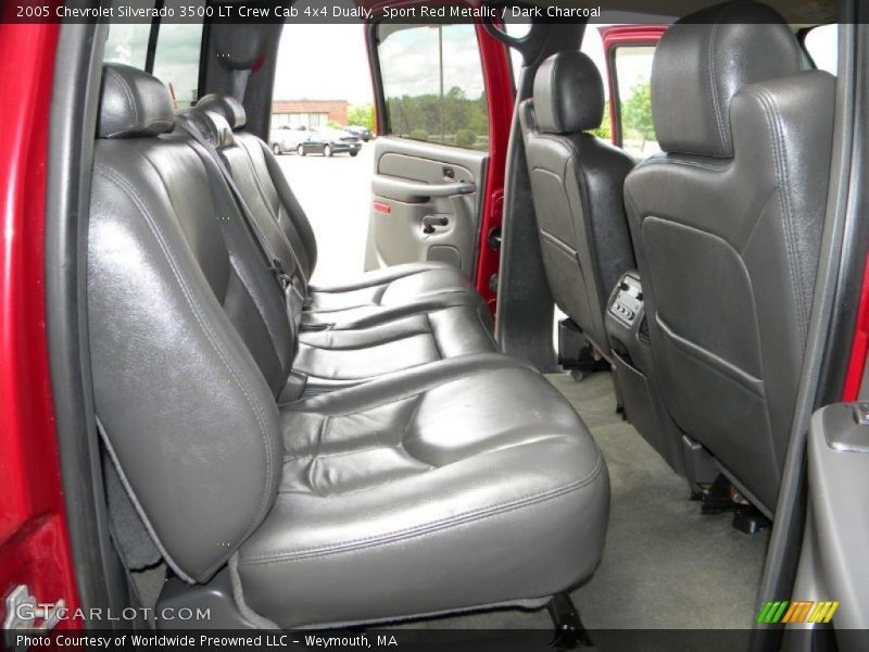 Sport Red Metallic / Dark Charcoal 2005 Chevrolet Silverado 3500 LT Crew Cab 4x4 Dually