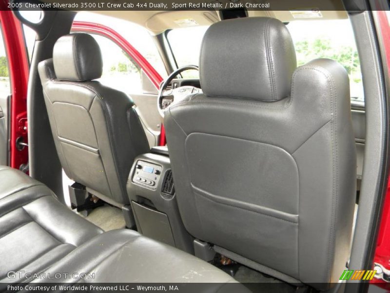 Sport Red Metallic / Dark Charcoal 2005 Chevrolet Silverado 3500 LT Crew Cab 4x4 Dually