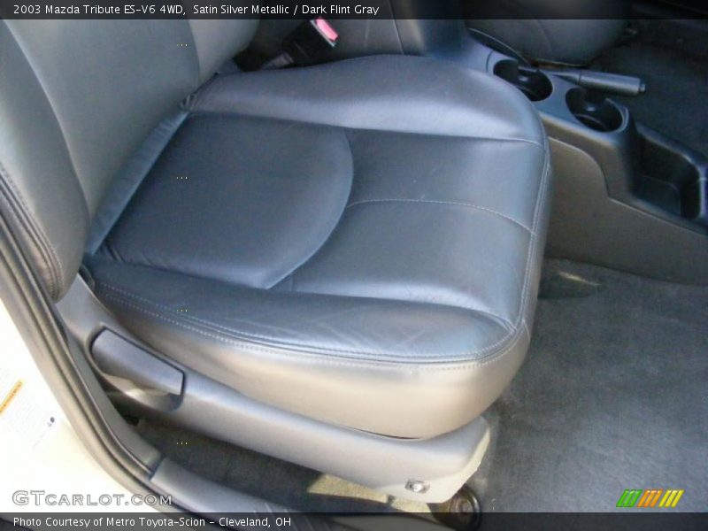Satin Silver Metallic / Dark Flint Gray 2003 Mazda Tribute ES-V6 4WD