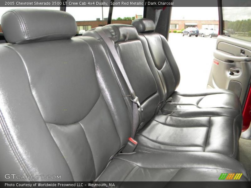 Sport Red Metallic / Dark Charcoal 2005 Chevrolet Silverado 3500 LT Crew Cab 4x4 Dually
