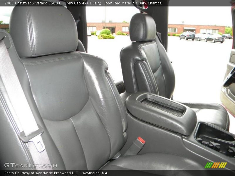 Sport Red Metallic / Dark Charcoal 2005 Chevrolet Silverado 3500 LT Crew Cab 4x4 Dually
