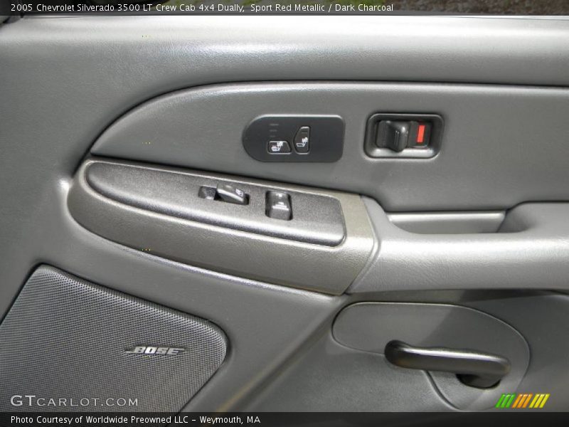 Sport Red Metallic / Dark Charcoal 2005 Chevrolet Silverado 3500 LT Crew Cab 4x4 Dually