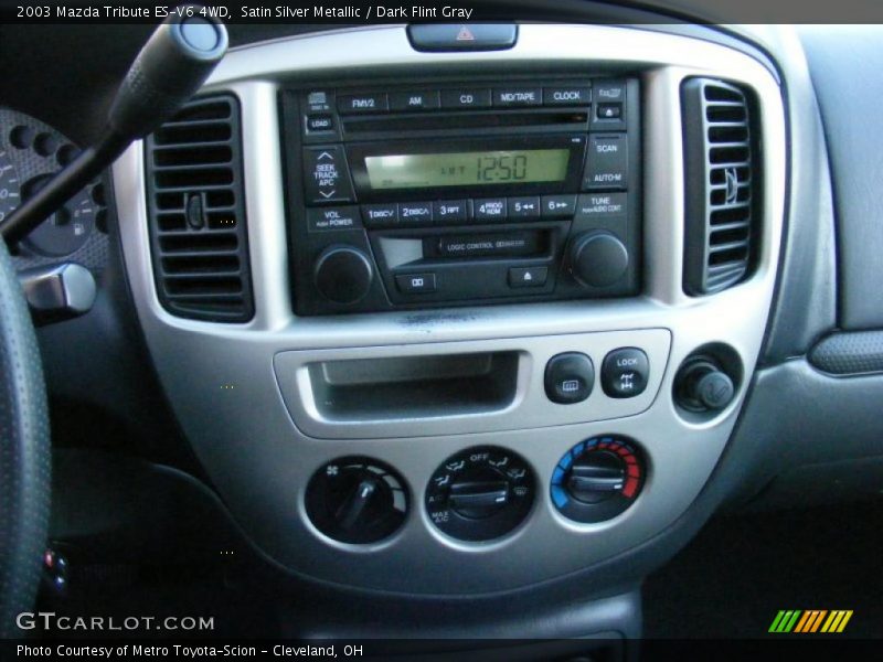 Satin Silver Metallic / Dark Flint Gray 2003 Mazda Tribute ES-V6 4WD