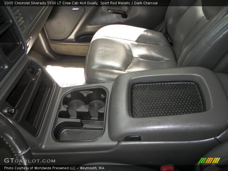 Sport Red Metallic / Dark Charcoal 2005 Chevrolet Silverado 3500 LT Crew Cab 4x4 Dually
