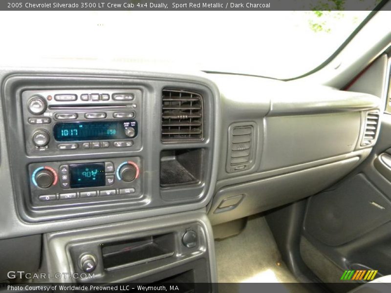 Sport Red Metallic / Dark Charcoal 2005 Chevrolet Silverado 3500 LT Crew Cab 4x4 Dually