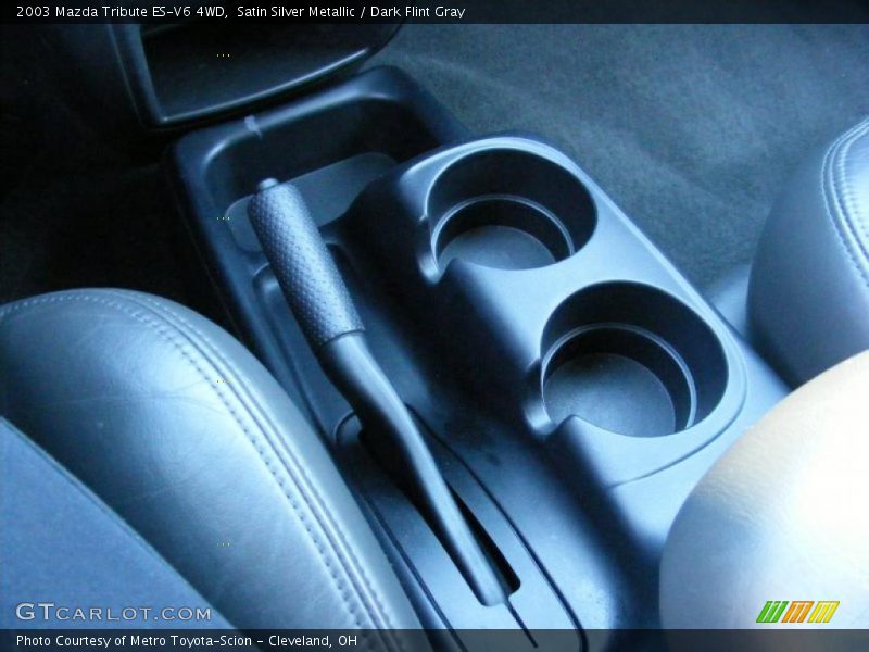 Satin Silver Metallic / Dark Flint Gray 2003 Mazda Tribute ES-V6 4WD